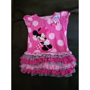 The disney store minnie mouse bow dress size 2 3